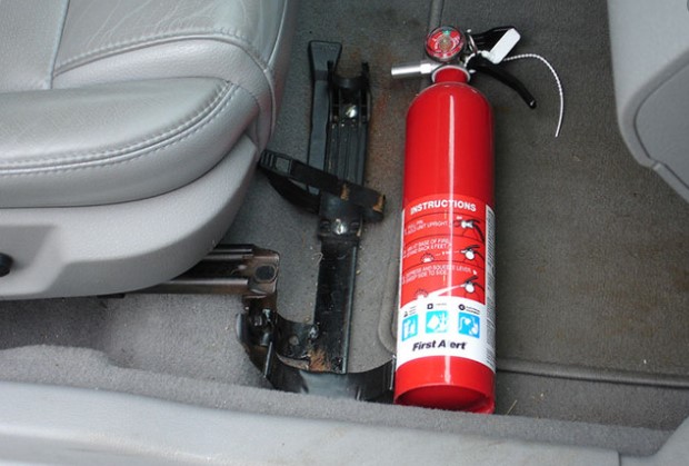 6 Lưu ý bình cứu hỏa mini ô tô