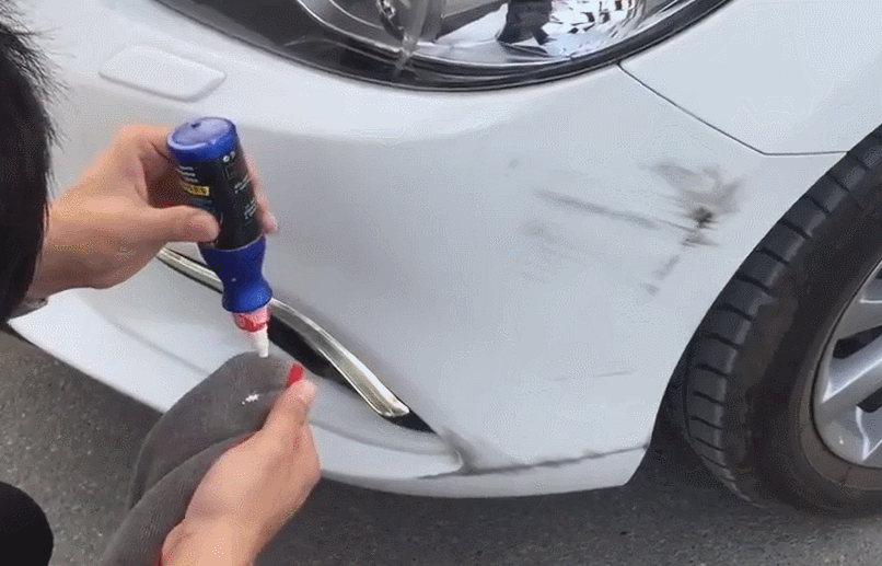 cách xóa vết xước sơn xe ô tô