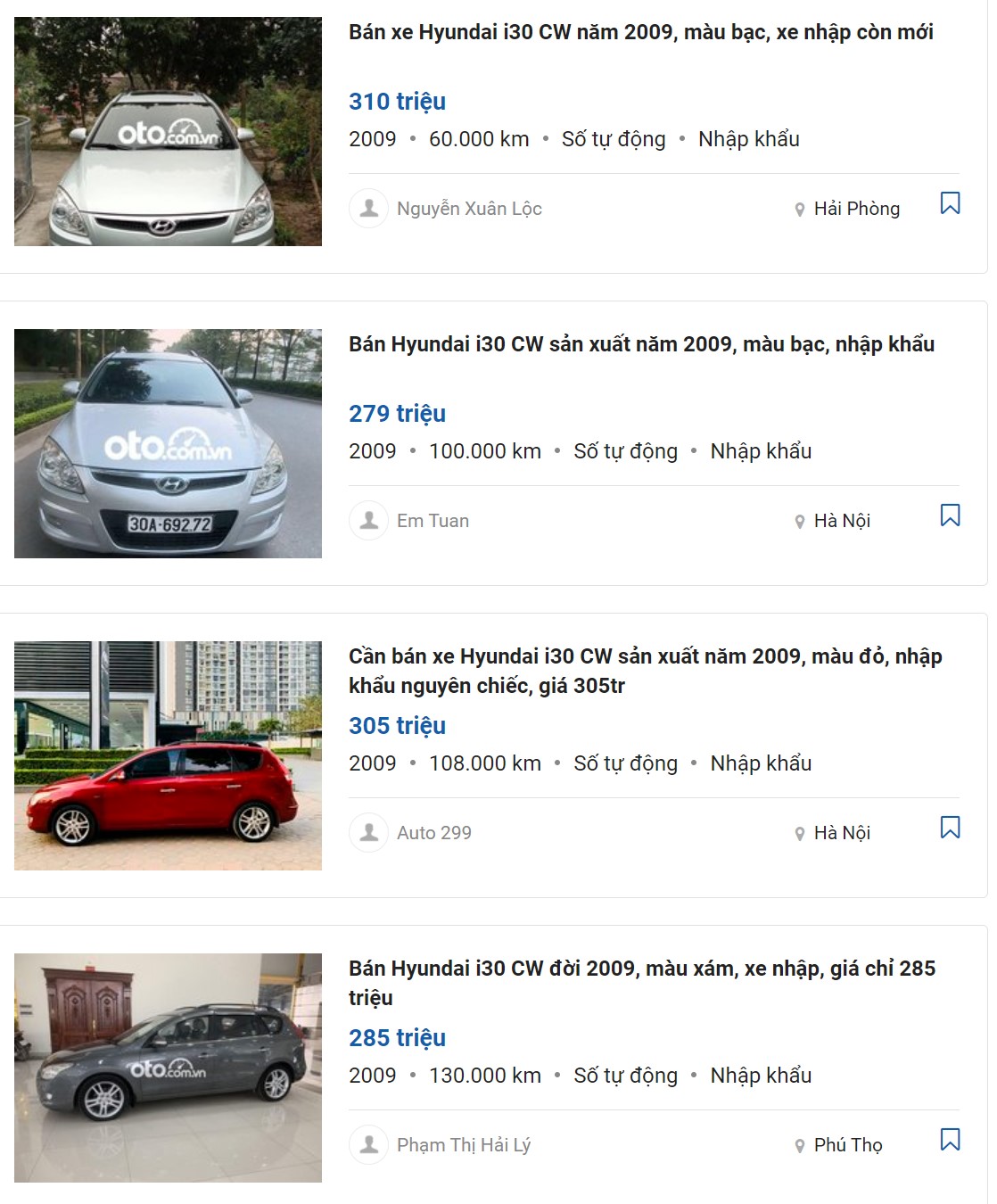 Đánh giá Hyundai i30 CW 2009