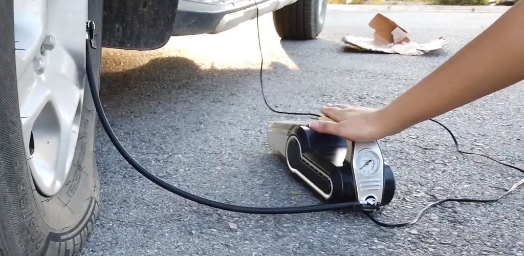 Máy hút bụi kiêm bơm lốp ô tô Vacuum Cleaner
